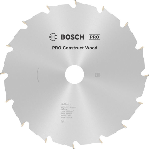Pilový kotouč PRO Construct Wood pro okružní pilu, 235 × 2,8 × 30 mm