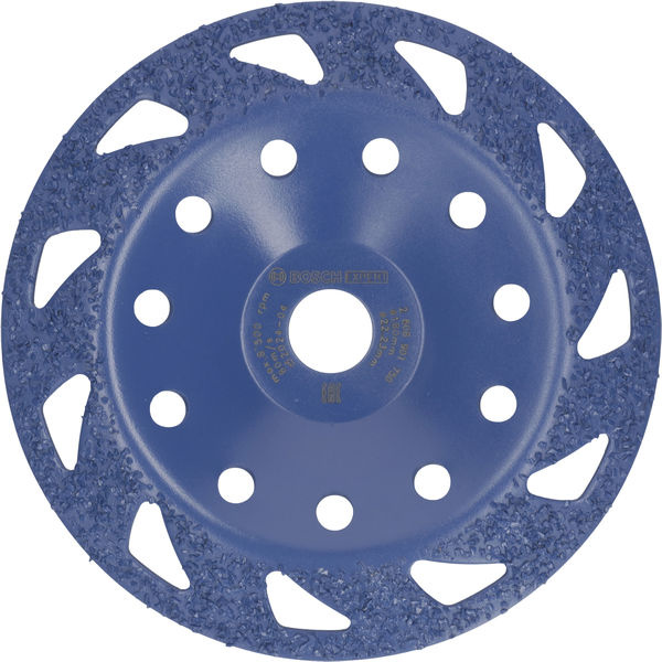 Karbidový hrncový kotouč EXPERT Multi Material, středně hrubý, šikmý, 180 mm, 22,23 mm