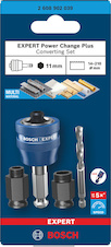 Konverzní sada EXPERT Power Change Plus, šestihranná stopka 11 mm, HSS-G, 7,15 × 45 × 85 mm, 2 adaptérové matice