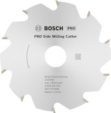 Fréza PRO Side, 105 × 20 × 2,8 mm, 10 zubů