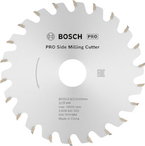 Fréza PRO Side, 105 × 20 × 2,8 mm, 22 zubů