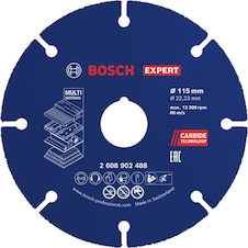 Karbidový řezací kotouč EXPERT Multi Material, 115 × 22,23 mm