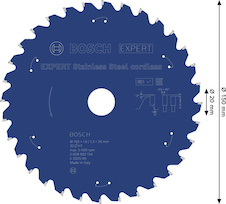 Pilový kotouč EXPERT Stainless Steel cordless, 150 × 1,6/1,3 × 20 mm, T32