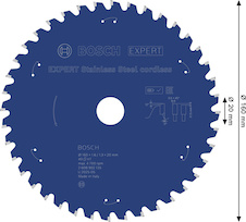 Pilový kotouč EXPERT Stainless Steel cordless, 160 × 1,6/1,3 × 20 mm, T40