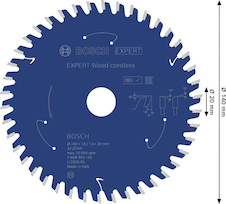 Pilový kotouč EXPERT Wood cordless, 140 × 1,8/1,3 × 20 mm, T42