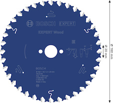Pilový kotouč EXPERT Wood, 160 × 1,8/1,2 × 20 mm, T36