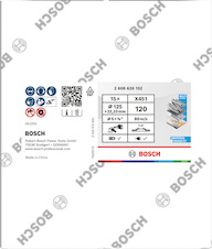 Lamelový brusný kotouč X451, 125 × 22,23 mm, G120, T27, 15 ks