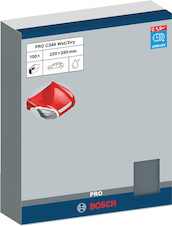 Brusný papír PRO C344 wet and dry pro ruční broušení, 230 × 280 mm, G800, 100 ks