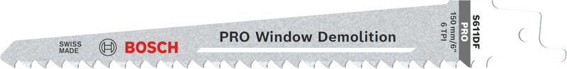 List PRO Window Demolition S611DF, 1,25 × 19 × 150 mm, 25 ks