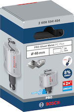 Děrovka PRO Sheet Metal PC Plus, 48 mm