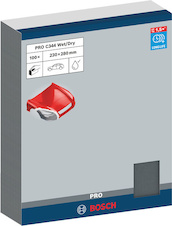 Brusný papír PRO C344 wet and dry pro ruční broušení, 230 × 280 mm, G600, 100 ks