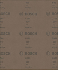 Brusný papír PRO C344 wet and dry pro ruční broušení, 230 × 280 mm, G800, 100 ks
