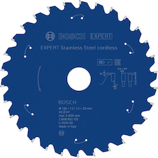 Pilový kotouč EXPERT Stainless Steel cordless, 136 × 1,5/1,2 × 20 mm, T30