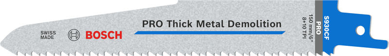 List PRO Thick Metal Demolition S930CF 1,6 × 22 × 150 mm, 25 ks