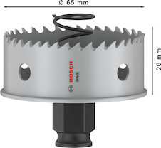 Děrovka PRO Sheet Metal PC Plus, 65 mm