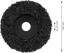 Čisticí kotouč PRO N377, 125 mm, 22,23 mm