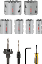 Sada děrovek PRO Multi Material, 12 ks