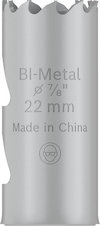 Děrovka PRO Multi Material, 22 mm, se závitem