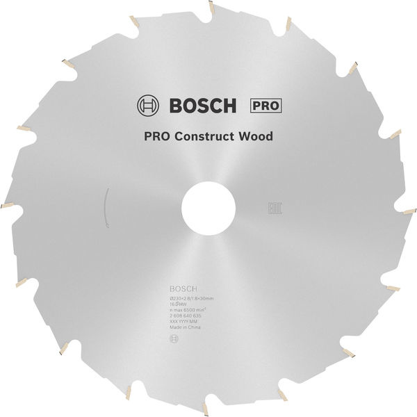 Pilový kotouč PRO Construct Wood pro okružní pilu, 230 × 2,8 × 30 mm