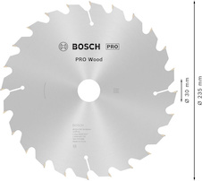 Pilový kotouč PRO Wood pro okružní pilu, 235 × 2,8 × 30 mm, T24