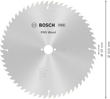 Pilový kotouč PRO Wood pro okružní pilu, 315 × 3,2 × 30 mm, T80