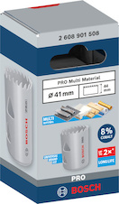 Děrovka PRO Multi Material, 41 mm, se závitem