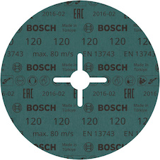 Fíbrový kotouč PRO R574, 180 mm, P120