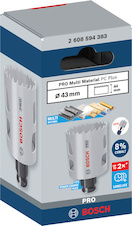 Děrovka PRO Multi Material PC Plus, 43 mm