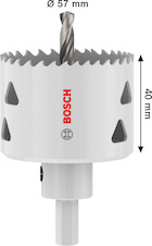 Děrovka s adaptérem Multi Material, 57 × 40 mm