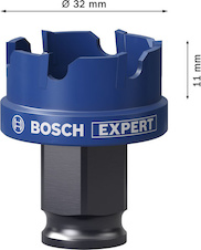 Děrovka EXPERT Sheet Metal Power Change Plus, 32 × 5 mm