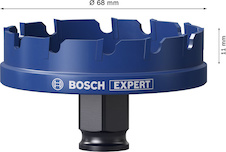 Děrovka EXPERT Sheet Metal Power Change Plus, 68 × 5 mm