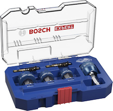 Sada děrovek EXPERT Sheet Metal Power Change Plus, 22; 25; 32 × 5 mm, 6 ks