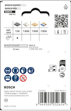 Děrovka s adaptérem Multi Material, 67 × 40 mm