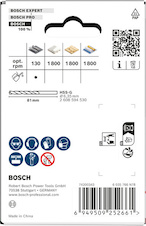 Děrovka s adaptérem Multi Material, 68 × 40 mm