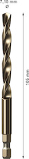 Středicí vrták pro EXPERT Power Change Plus HSS-Co, Ø 7,15, 60 × 105 mm