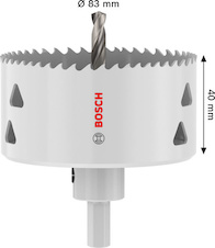 Děrovka s adaptérem Multi Material, 83 × 40 mm
