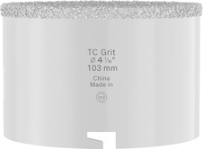 Děrovka s adaptérem na cihly a měkké dlaždice, 103 × 60mm