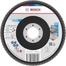 Lamelový brusný kotouč X451, 125 × 22,23 mm, G40, T29, 60 ks