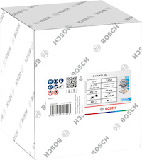 Sada lamelových brusných kotoučů X451, 125 × 22,23 mm, G40; 60; 80; 120, T29, 15 ks