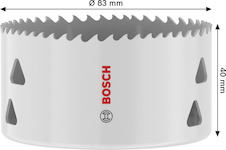 Děrovka se závitem Multi Material, 83 × 40 mm