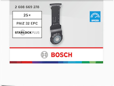 Pilový list na dřevo PAIZ 32 EPC, Starlock, 32 – 60 mm