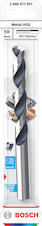 Vrták do kovu Metal HSS, 10 × 87 × 133 mm, stopka CYL