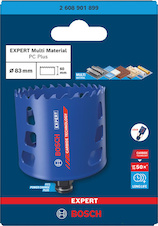 Děrovka EXPERT Multi Material pro Power Change Plus, 83 × 60 mm