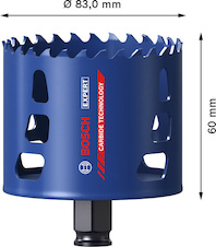 Děrovka EXPERT Multi Material pro Power Change Plus, 83 × 60 mm