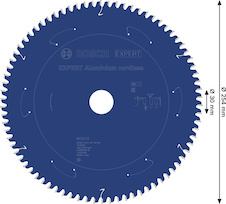 Pilový kotouč EXPERT Aluminium cordless pro okružní pilu, 254 × 2,4/1,8 × 30 mm, T78