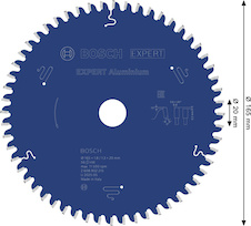 Pilový kotouč EXPERT Aluminium pro okružní pilu, 165 × 1,8/1,3 × 20 mm, T56