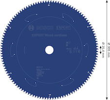 Pilový kotouč EXPERT Wood cordless, 305 × 2,2/1,6 × 25,4 mm, T120
