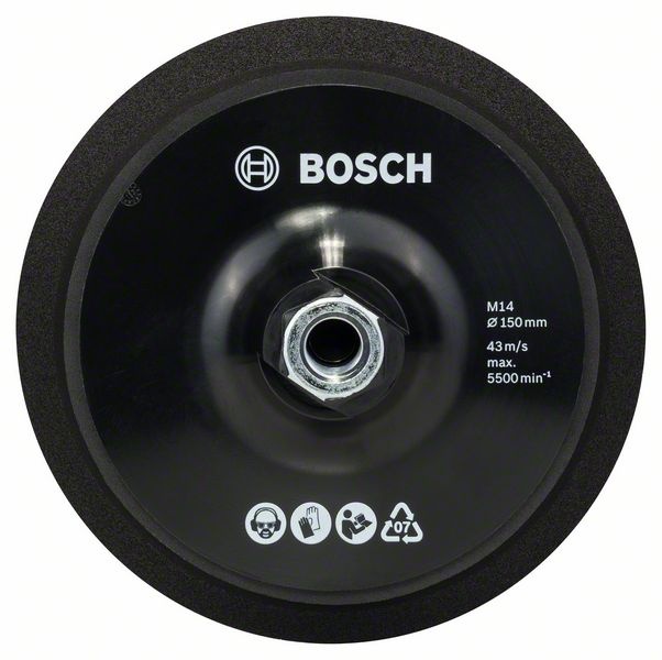 Bosch Opěrný talíř M 14, Ø 150 mm, se suchým zipem