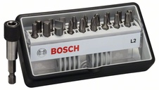 Bosch (18+1)dílná sada šroubovacích bitů Robust Line, L Extra-Hart
