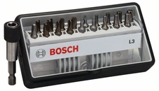 Bosch (18+1)dílná sada šroubovacích bitů Robust Line, L Extra-Hart